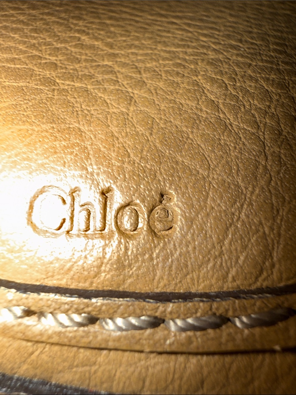 Chloe soft leather Small Saddle Bag in Brown - Picture 4 of 10